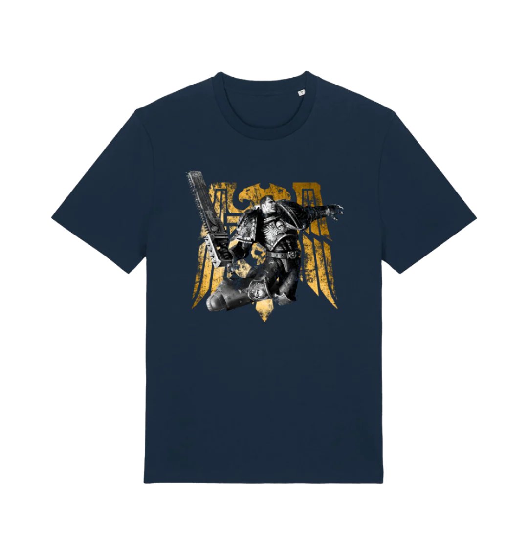 French Navy Printed T-shirt